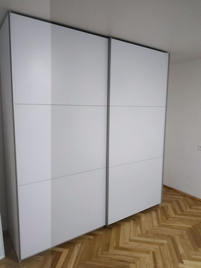 Шкаф-купе G-Caiser 220x240x60 2ДСП Белый/Белый (Дорос)