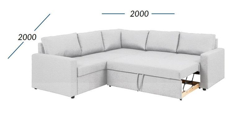 Диван угловой Концепт секционный 7(L) - оббивка категория 1 (УМа)