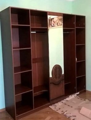 Шафа 5Д Бароко Вишня портофіно (Меблі Сервіс)