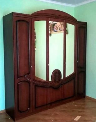 Шафа 5Д Бароко Вишня портофіно (Меблі Сервіс)