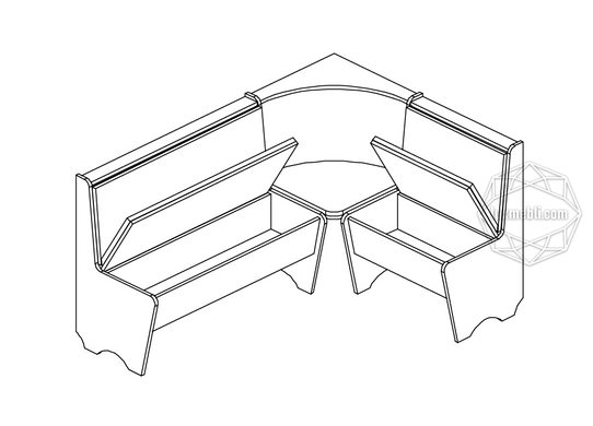 Кухонний куточок ДСП +стіл+табуретки (бонус світло-коричневий) (Меблі Сервіс)