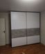Шкаф-купе G-Caiser 220x240x60 2ДСП Антрацит/Белый-вставка Бетон (Дорос)
