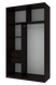 Шкаф-купе Сити 24 140x240x60 2зеркала Венге (Дорос)