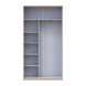 Шкаф-купе Сити Лайт 120x225x45 1ДСП/1зеркало Кашемир (Дорос)