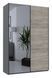 Шафа-купе G-Caiser 160x240x60 1ДСП/1дзеркало Графіт/Дуб крафт сірий (Дорос)