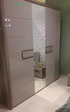 Шафа 3Д Флоренс Секвоя/Капучіно (Меблі Сервіс)
