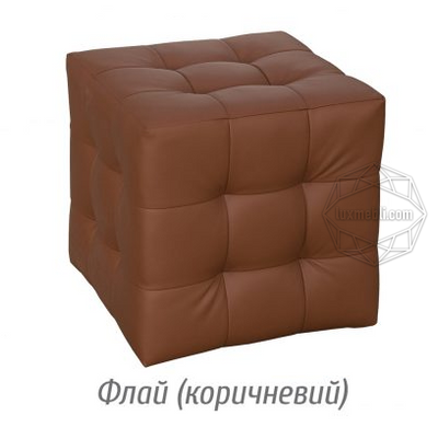 Пуфик NEW флай коричневый (Мебель Сервис)