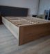 Кровать 160 Доминика Артисан/Серый (Мебель Сервис)