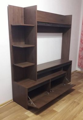 Стенка Берна Орех ринальди/Венге (Мебель Сервис)