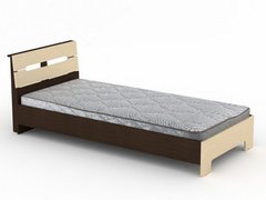 Кровать Стиль-90 Венге комби (Компанит)
