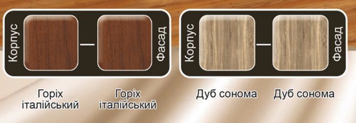 Комод ТКБ-261 &laquo;Дженифер&raquo; Орех Италия (БМФ)