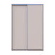 Шкаф-купе Сити Лайт 150x225x45 2ДСП Кашемир (Дорос)