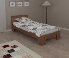Ліжко «КО-03» Білий гладкий (INTELLI)