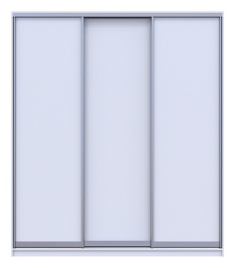 Шкаф-купе Сити 24 208x240x60 3ДСП Белый (Дорос)