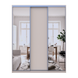 Шкаф-купе Сити Лайт 180x225x60 1ДСП/2зеркало Кашемир (Дорос)