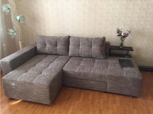 Диван кутовий Малібу магма бежевий 7(L) (Меблі Сервіс)