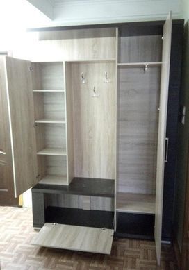 Передпокій Марк 150 Венге темний/Дуб самоа (Меблі Сервіс)
