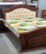 Кровать 160 мягкая Милано Вишня портофино (Мебель Сервис)