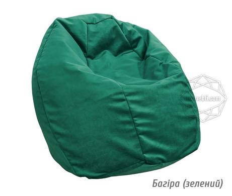 Крісло-груша Гном New багіра зелений (Меблі Сервіс)