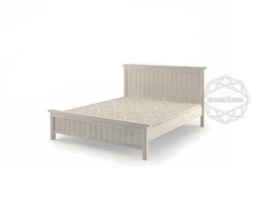 Кровать Верджиния MebiGrand 140x200 белый