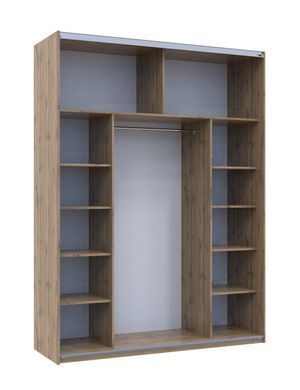 Шкаф-купе G-Caiser 180x240x60 1ДСП/1зеркало Тахо/Тахо (Дорос)