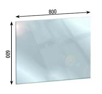 Дзеркало &laquo;Звичайне з LED-підсвіткою 600x800&raquo; (INTELLI)