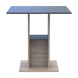 Стіл столовий «Коуд» Дуб сонома/Графіт (Дорос)