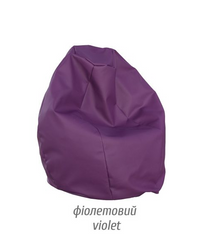 Кресло-груша Гном фиолетовый (Мебель Сервис)