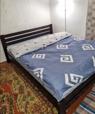 Ліжко Алекс 140х200 горіх (Мебель Сервіс)